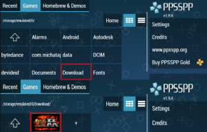 Cara Install Game PPSSPP di Smartphone Android 